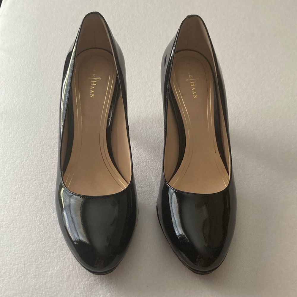 Cole Haan Nike Air Leathet Black Pumps
